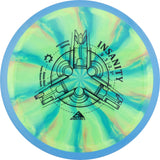 Axiom Cosmic Neutron Insanity 170-175g slightly understable control driver disc golf disc