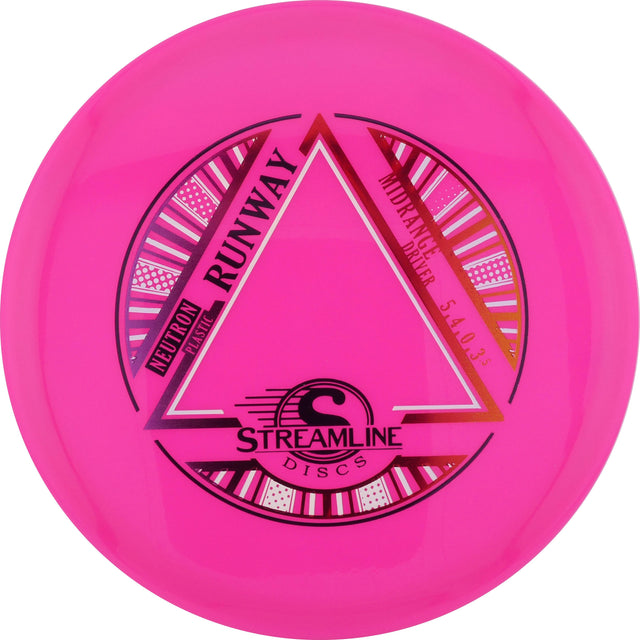 Streamline Neutron Runway 170-175g overstable midrange disc golf disc