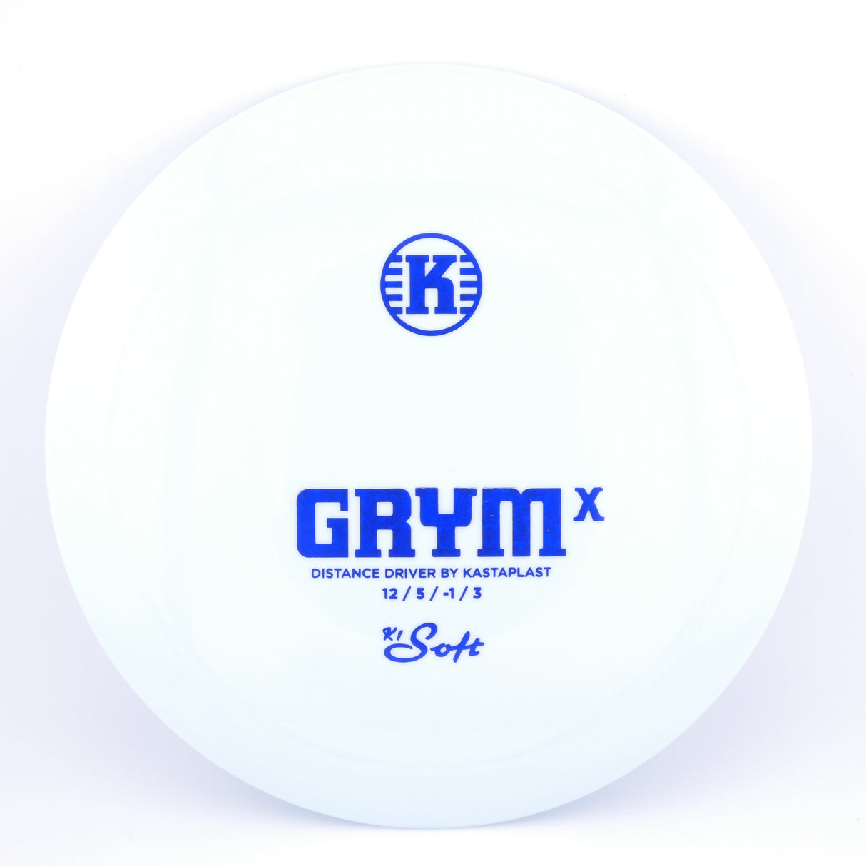 Kastaplast Soft K1 Grym X distance driver disc golf disc