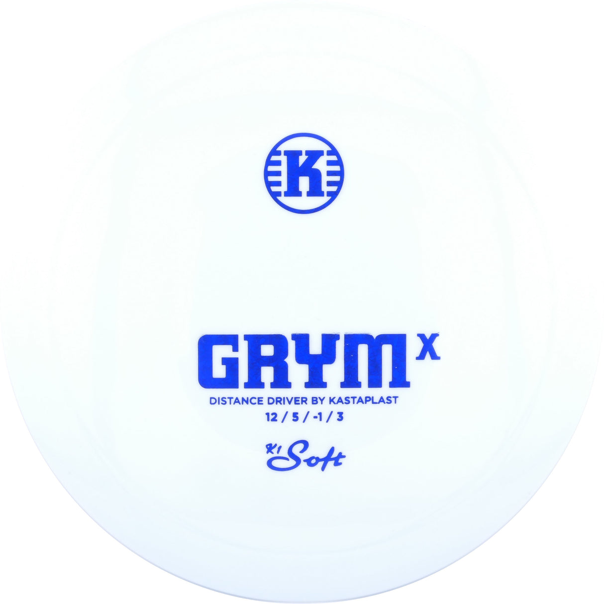 Kastaplast Soft K1 Grym X distance driver disc golf disc