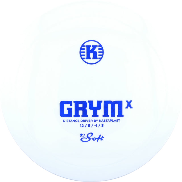 Kastaplast Soft K1 Grym X distance driver disc golf disc