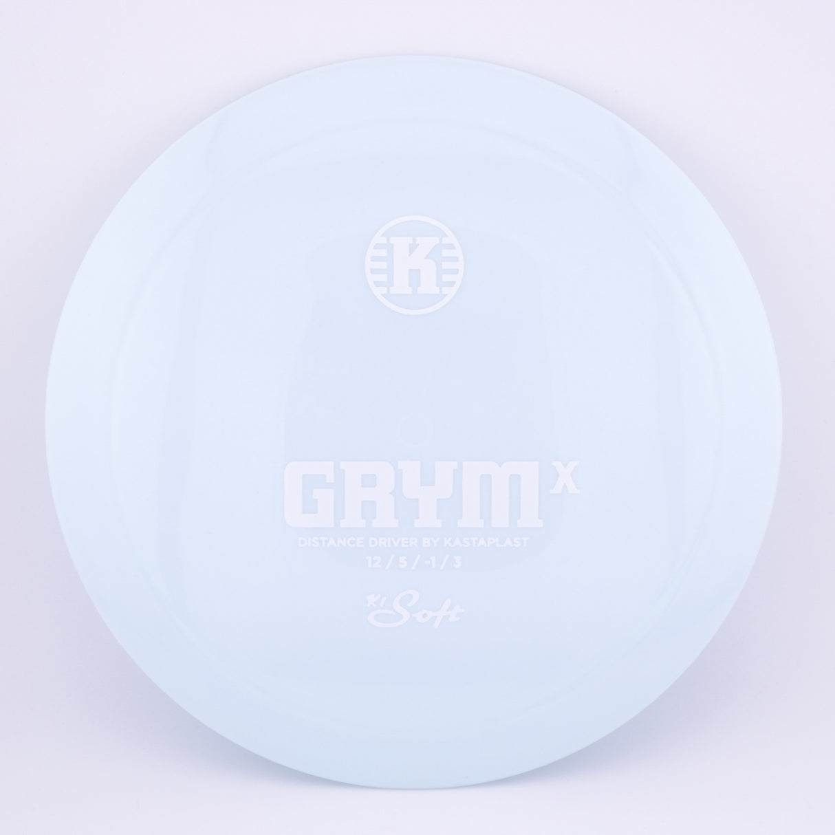 Kastaplast Soft K1 Grym X distance driver disc golf disc