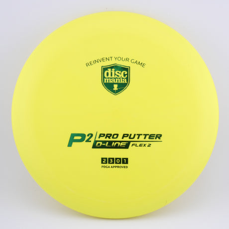 Discmania D-Line P2 (Flex 2) 173-176g putt & approach disc disc golf disc