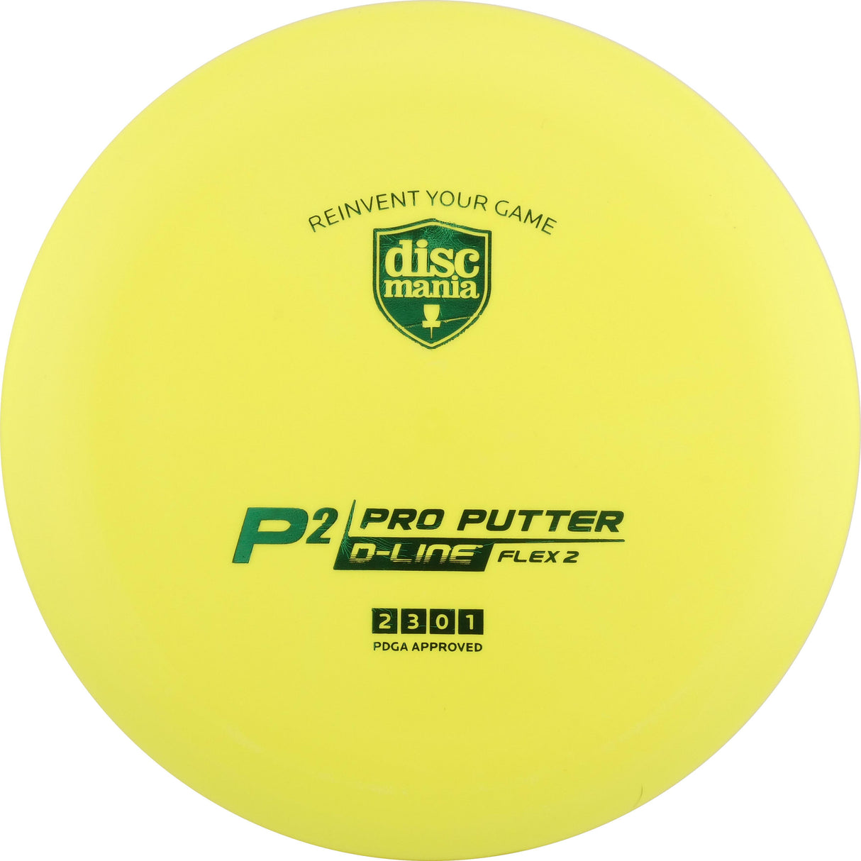 Discmania D-Line P2 (Flex 2) 173-176g putt & approach disc disc golf disc