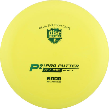 Discmania D-Line P2 (Flex 2) 173-176g putt & approach disc disc golf disc