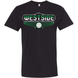 Westside Terrain Tee Shirt Black - disc golf apparel